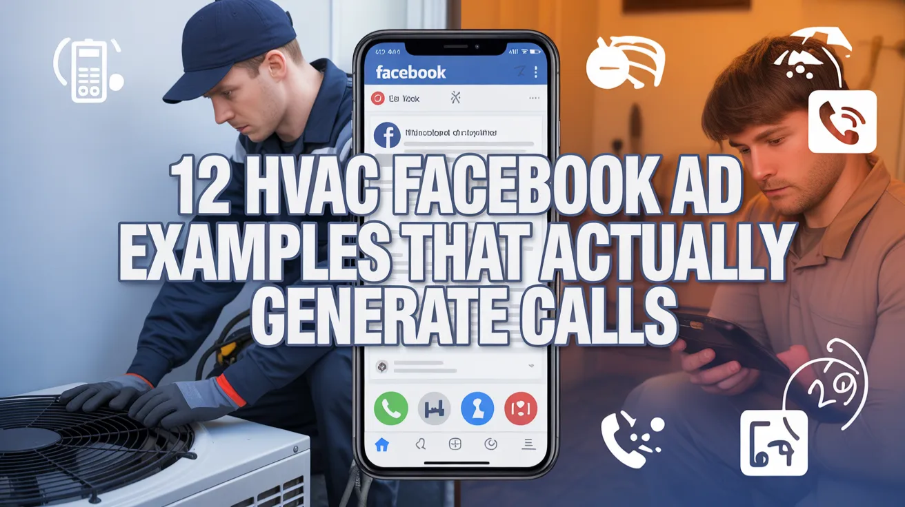12 HVAC Facebook Ad Examples That Actually Generate Calls