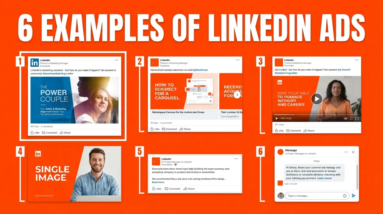 Examples of LinkedIn Ads