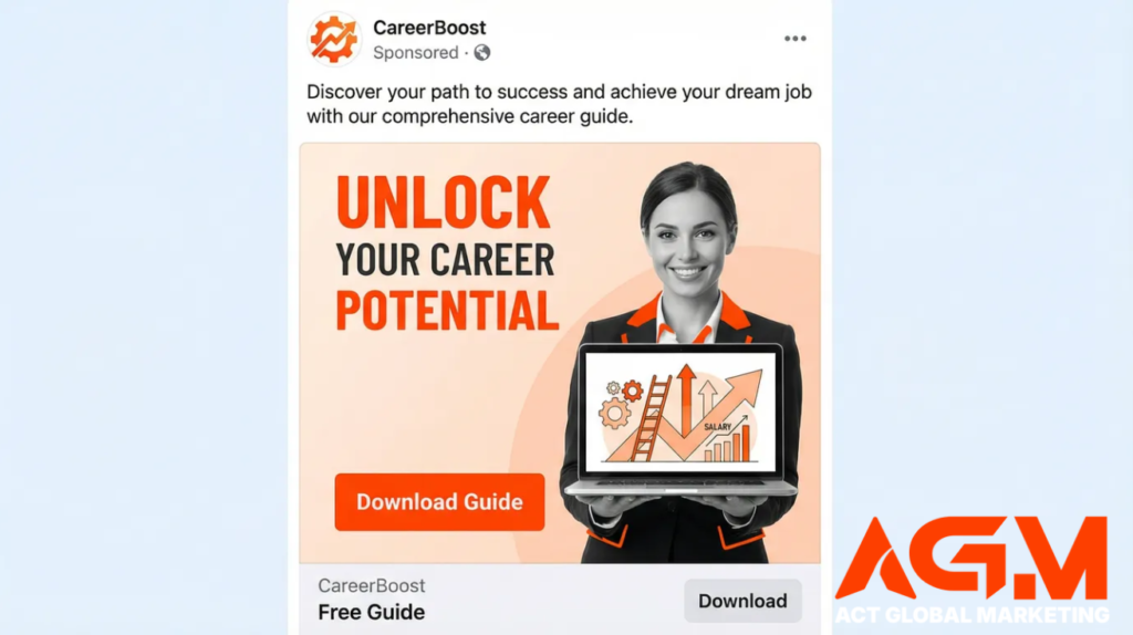 Career Outcome Graphic Ad