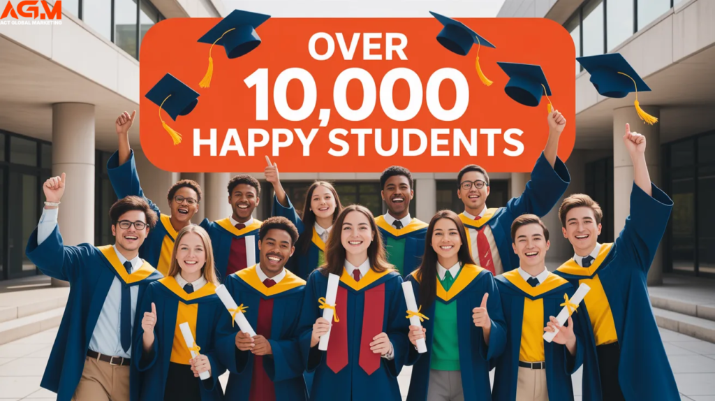 “Over 10,000 Happy Students” (Education)