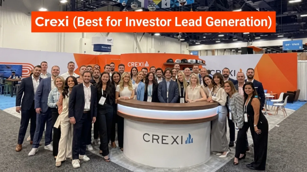 Crexi (Best for Investor Lead Generation)