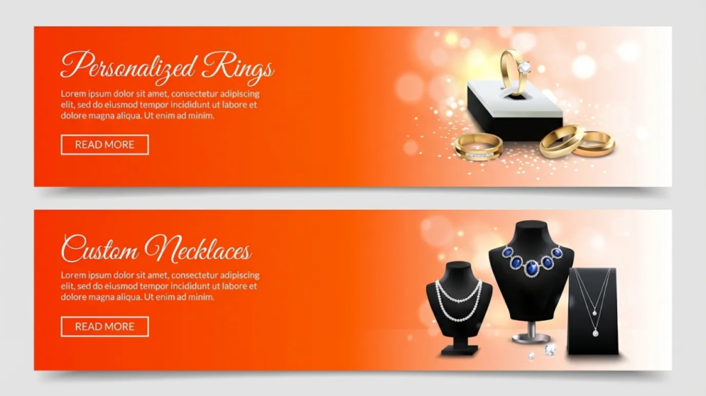 Personalized Jewelry Ads