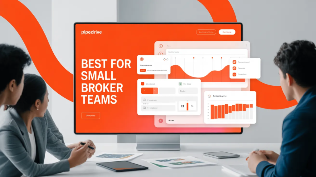 Pipedrive (Best for Small Broker Teams)