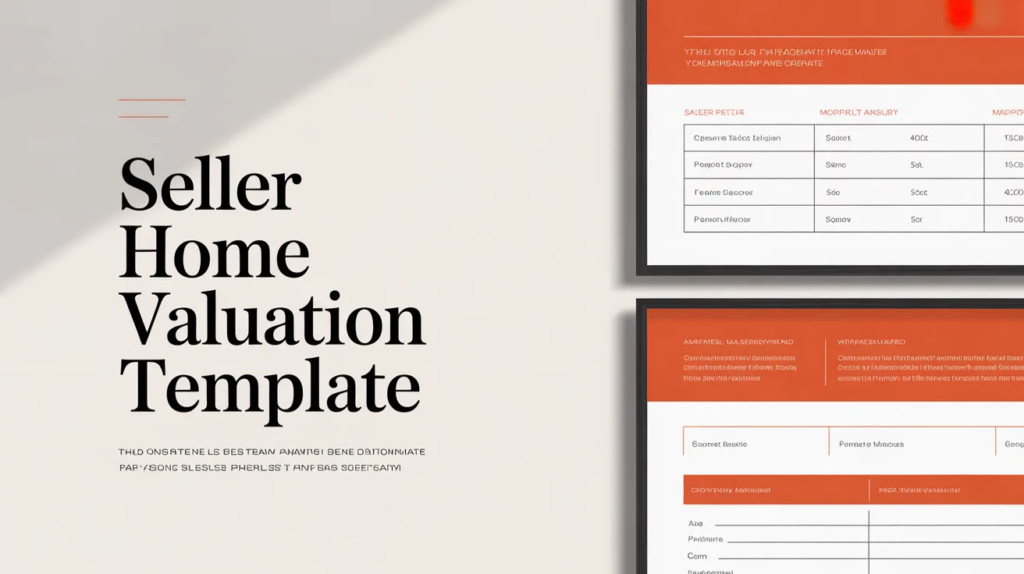 Seller Home Valuation Template