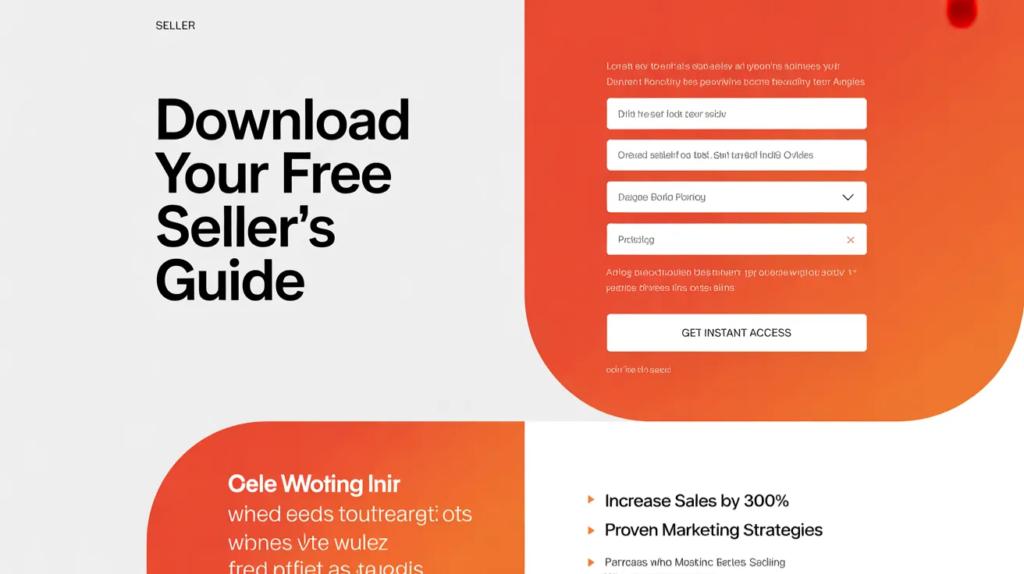 Seller Lead Magnet Landing Pages