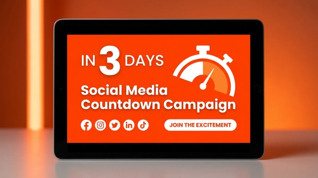 Social Media Countdown Campaign
