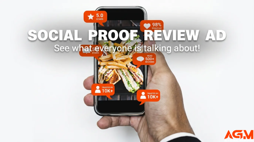 Social Proof Review Ad